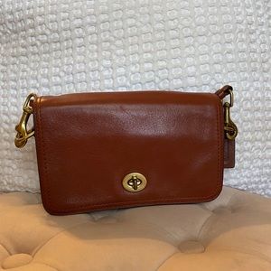 Coach Leather Cross-Body Bag